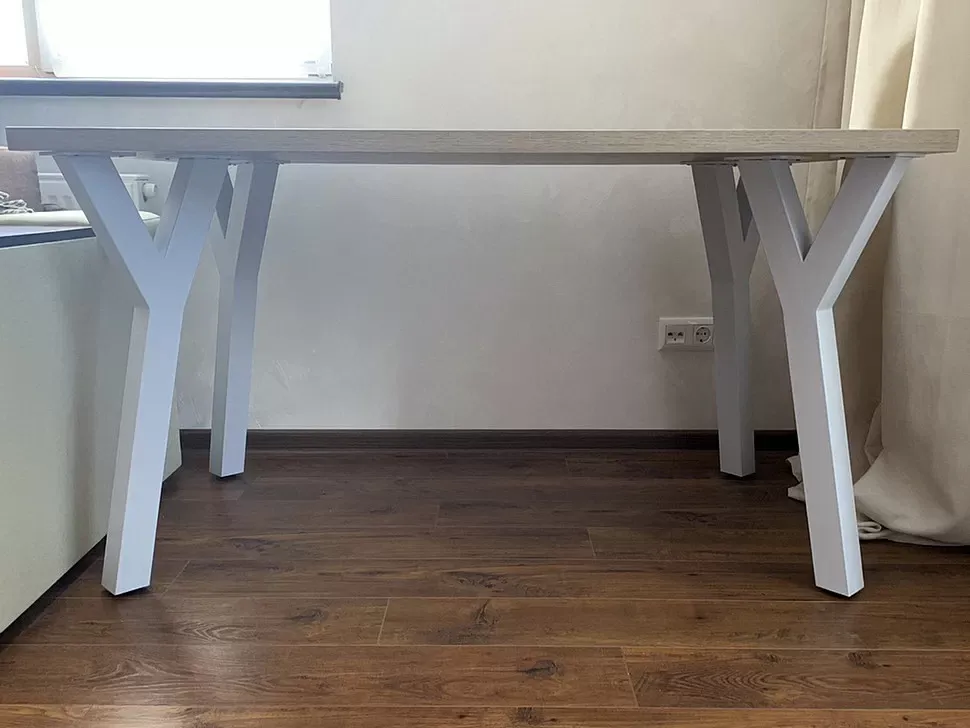 Белый прямоугольный офисный стол УНО-4 Loft мебельная фабрика Металл-Дизайн Белый прямоугольный офисный стол УНО-4 Loft мебельная фабрика Металл-Дизайн