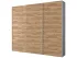 Шкаф купе ErgoSens Lux 16 Екр-1 2100х2400х667, цвет корпуса дуб крафт золото, производства мебельной фабрики Константа Шкаф купе ErgoSens Lux 16 Екр-1 2100х2400х667, цвет корпуса дуб крафт золото, производства мебельной фабрики Константа