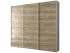 Шкаф купе ErgoSens Lux 16 Екр-1 2100х2400х667, цвет корпуса дуб крафт серый, производства мебельной фабрики Константа Шкаф купе ErgoSens Lux 16 Екр-1 2100х2400х667, цвет корпуса дуб крафт серый, производства мебельной фабрики Константа