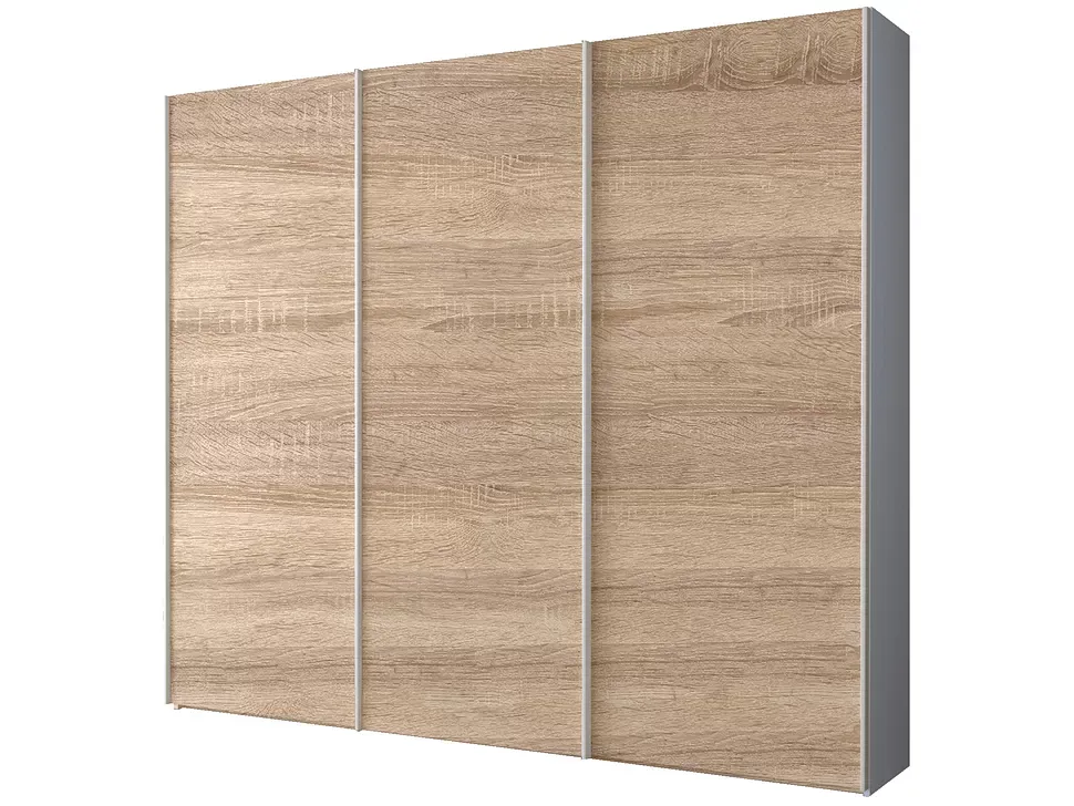 Шкаф купе ErgoSens Lux 16 Екр-1 2100х2400х667, цвет корпуса дуб сонома, производства мебельной фабрики Константа Шкаф купе ErgoSens Lux 16 Екр-1 2100х2400х667, цвет корпуса дуб сонома, производства мебельной фабрики Константа