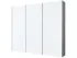 Шкаф купе ErgoSens Lux 16 Екр-1 2100х2400х667, цвет корпуса нимфея Альбав, производства мебельной фабрики Константа Шкаф купе ErgoSens Lux 16 Екр-1 2100х2400х667, цвет корпуса нимфея Альбав, производства мебельной фабрики Константа
