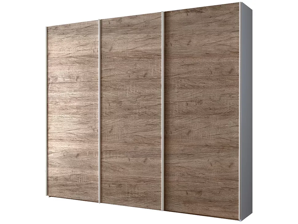 Шкаф купе ErgoSens Lux 16 Екр-1 2100х2400х667, цвет корпуса дуб сонома трюфель, производства мебельной фабрики Константа Шкаф купе ErgoSens Lux 16 Екр-1 2100х2400х667, цвет корпуса дуб сонома трюфель, производства мебельной фабрики Константа