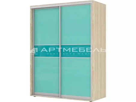 Шафа-купе дводверна блакитна 1200х2200х600 Фенікс стандарт
