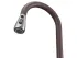 Смеситель с выдвижным изливом CAMPO Marron Granado