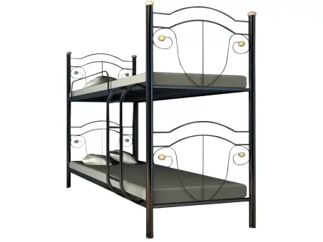 Двухъярусная металлическая кровать Диана Металл-Дизайн 800/900×2000