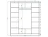 Шафа-купе ErgoSens Lux 14 Екр-1 2100х2400х667 тридверна Константа Шафа-купе ErgoSens Lux 14 Екр-1 2100х2400х667 тридверна Константа