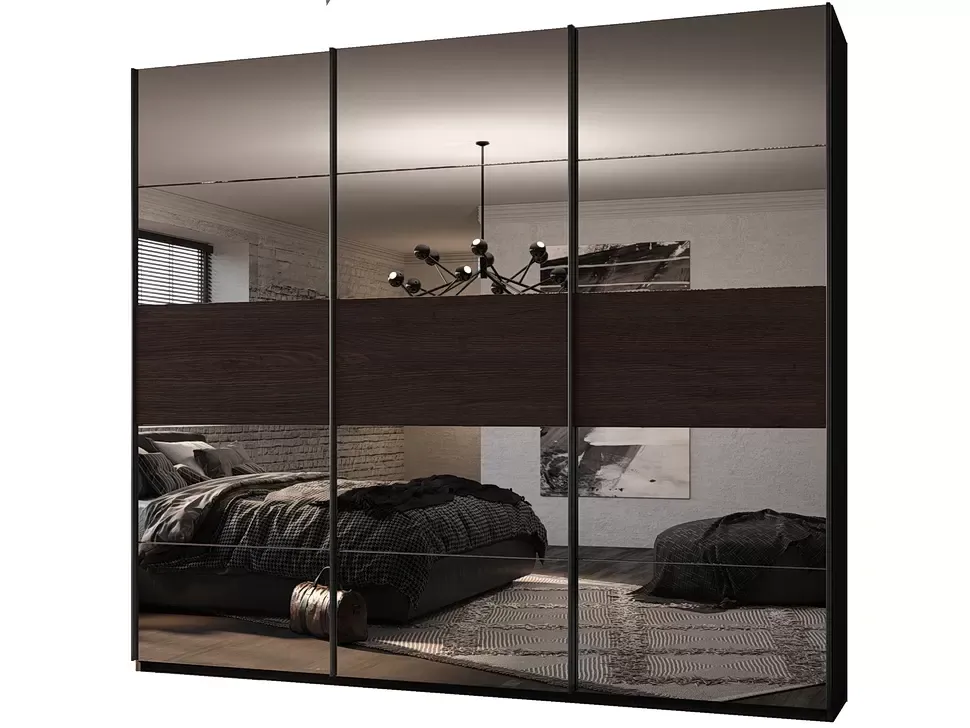 1 Кат Венге Шафа-купе ErgoSens Lux 2 Екр-1 2100х2400х667 тридверна Константа 1 Кат Венге Шафа-купе ErgoSens Lux 2 Екр-1 2100х2400х667 тридверна Константа