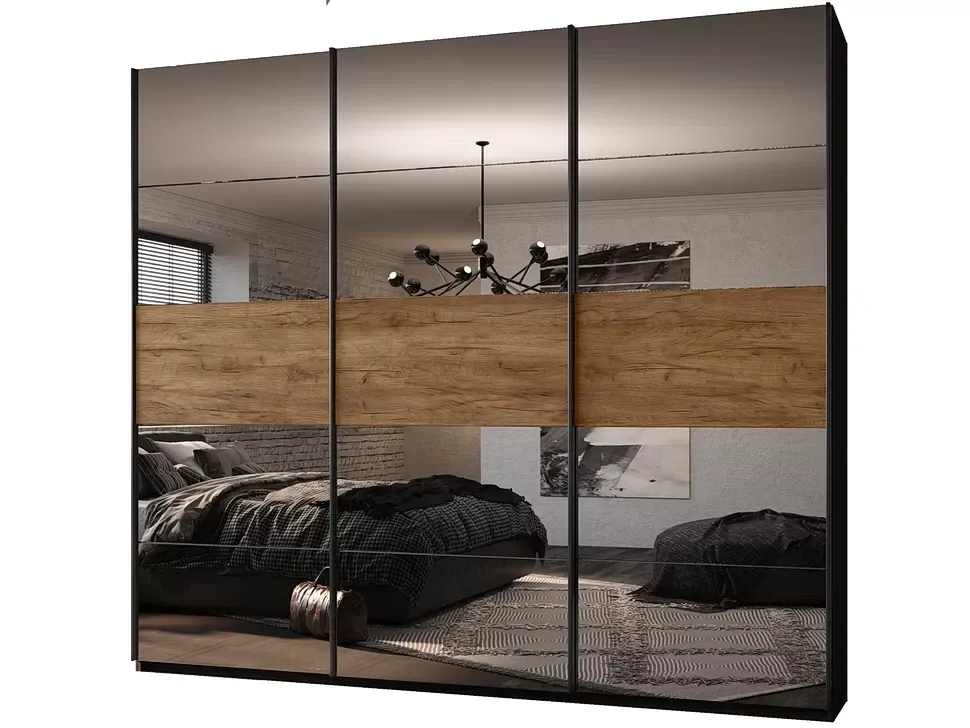 2 Кат Дуб Крафт Золотий Шафа-купе ErgoSens Lux 2 Екр-1 2100х2400х667 тридверна Константа 2 Кат Дуб Крафт Золотий Шафа-купе ErgoSens Lux 2 Екр-1 2100х2400х667 тридверна Константа