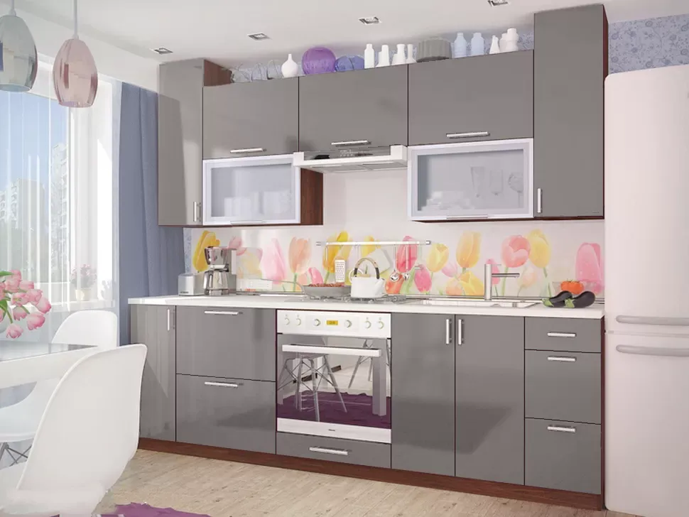 Кофейная кухня МоДа VIP-Master 2,4 метра витрина Кофейная кухня МоДа VIP-Master 2,4 метра витрина