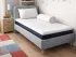 Матрац Premium Foam Константа 80–120×200 на ліжку в інтр'єрі