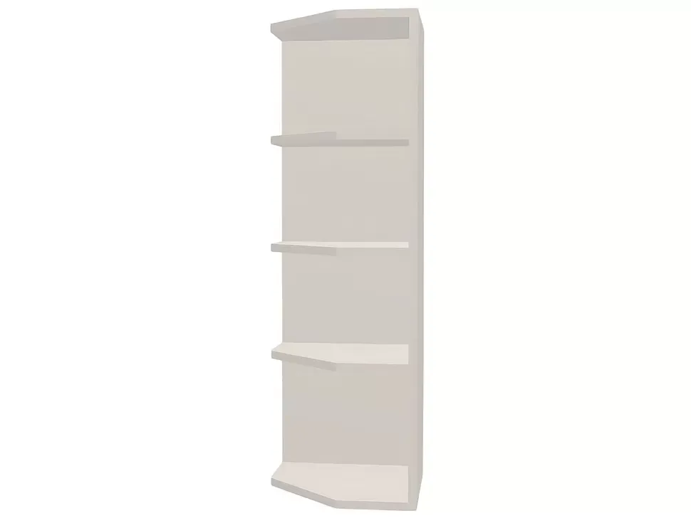 Верхние открытые угловые полки модуль ВСС 300х927х300 Рост™