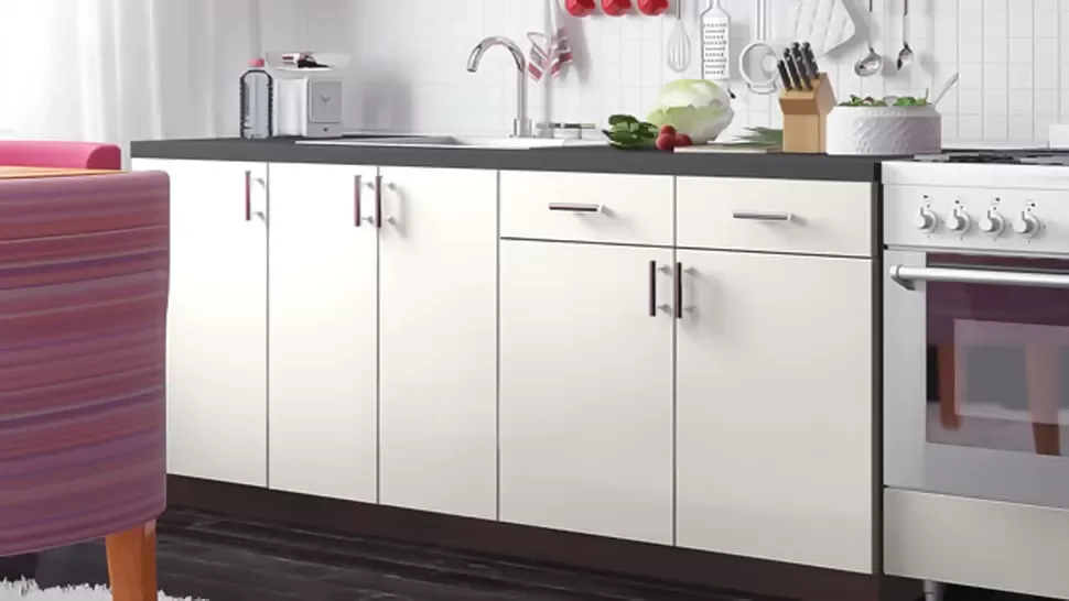 Белая Прямая кухня МоДа VIP-Master 2,1 метра Белая Прямая кухня МоДа VIP-Master 2,1 метра