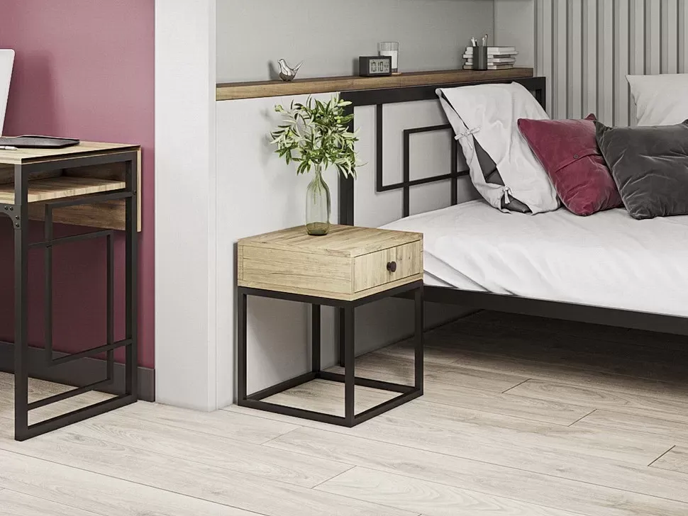Тумба нічна 400х535х400 Loft Метал-Дизайн фото 4