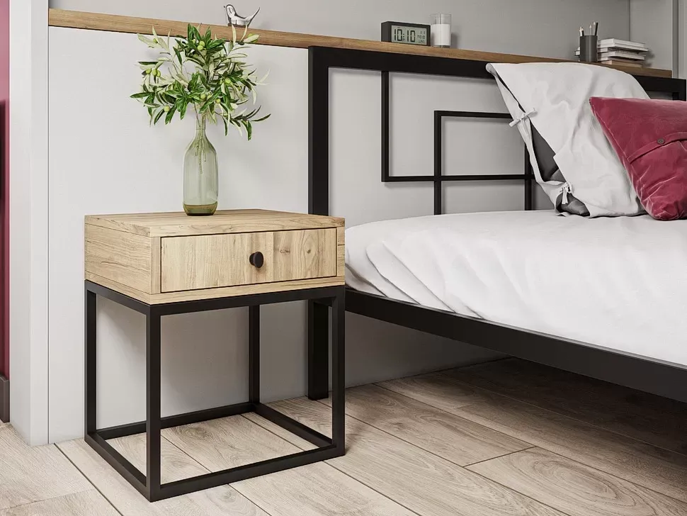 Тумба нічна 400х535х400 Loft Метал-Дизайн фото 5