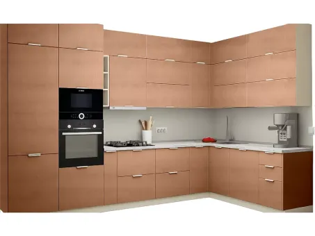 Угловая кухня Idea 3,6×2,0 м фасады LuxeForm Рост