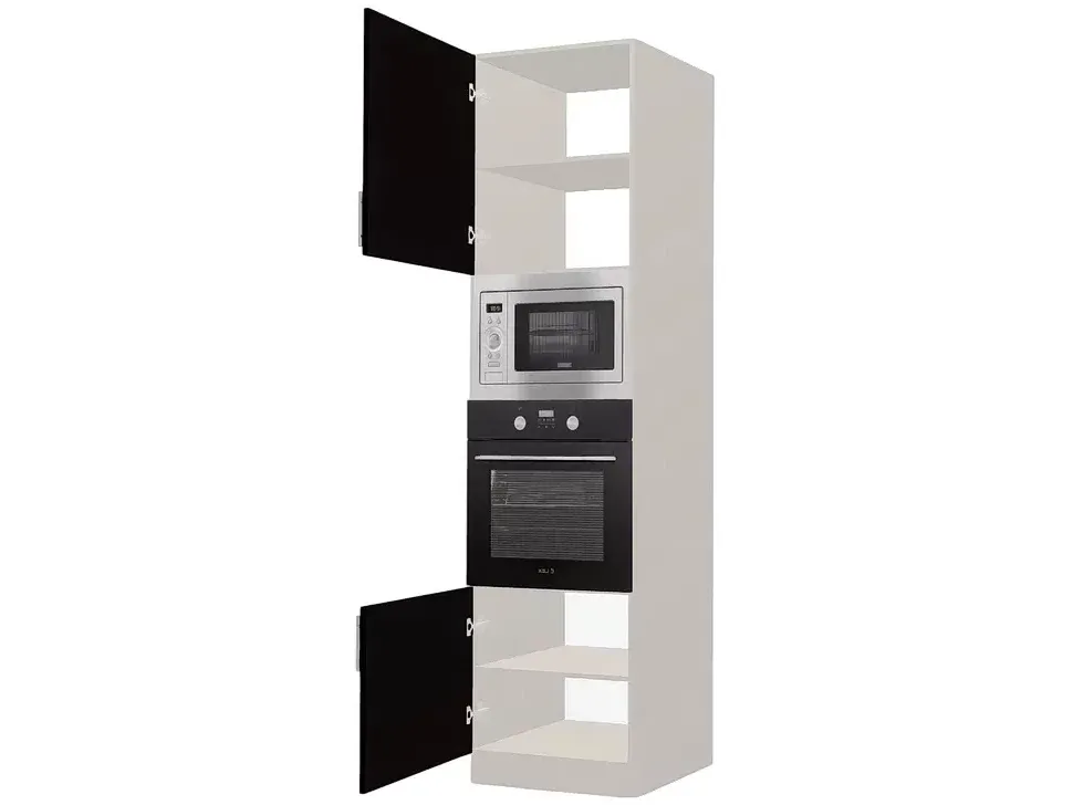 Открытый шкаф пенал под духовку и микроволновку ШДМ2 600x2360x560 Рост™