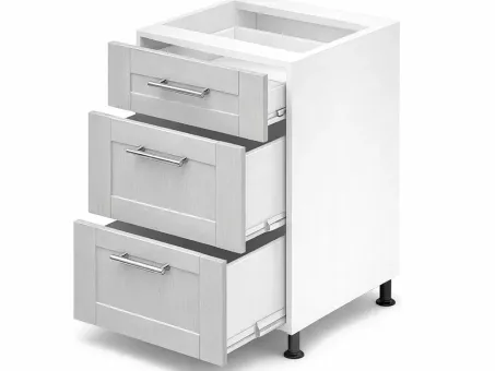 Кухонна нижня шафа з висувними ящиками Квадро модуль №9 400х820х450 Віп-Майстер Кухонна нижня шафа з висувними ящиками Квадро модуль №9 400х820х450 Віп-Майстер