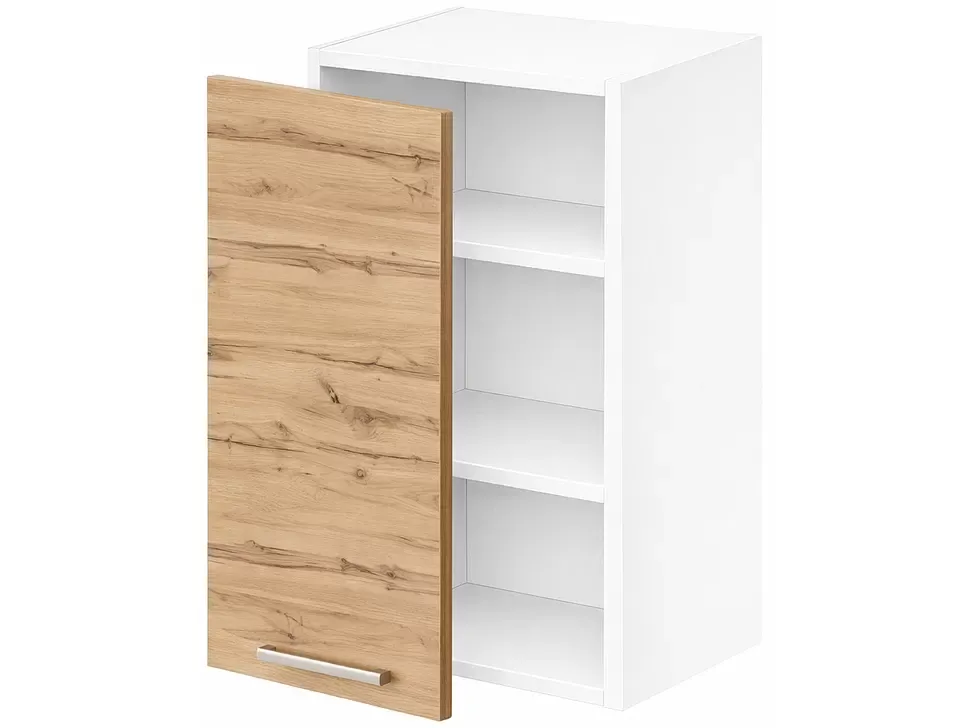 Верхня кухонна шафа під дерево Родос модуль №3 400x720x280 Віп-Майстер люкс