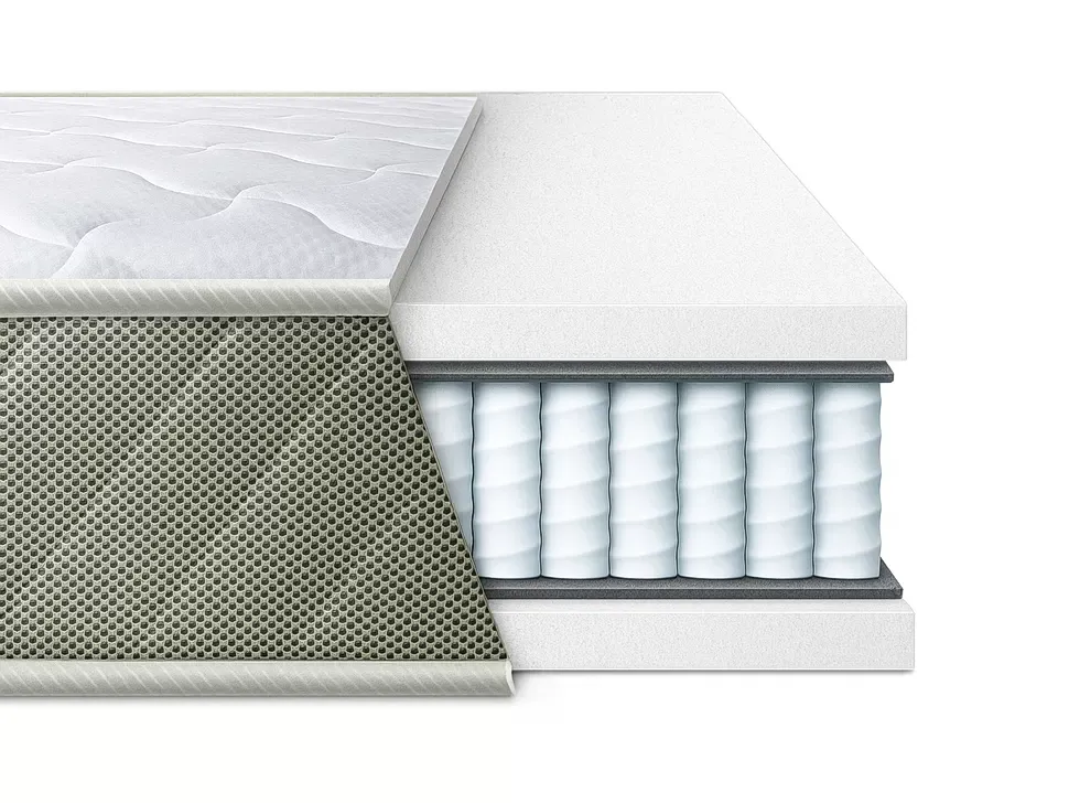 Ортопедический матрас Smart Константа Смарт двуспальный Pocket Spring 140–180×190 см фото 3