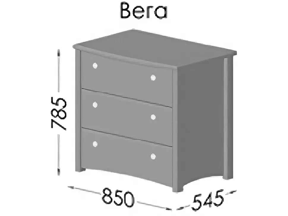 Комод Вега Эстелла фото 3