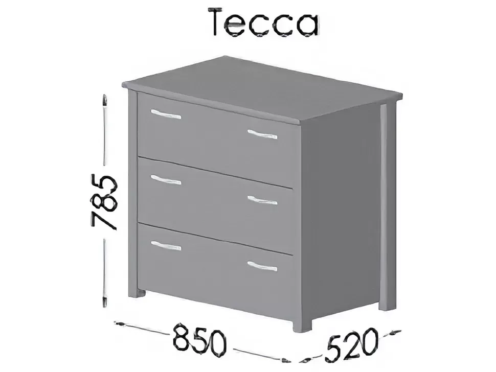 Комод Тесса Эстелла фото 3