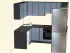 П-образная серая кухня Интерно VIP-Master 6 метров 1700x2400x1800 П-образная серая кухня Интерно VIP-Master 6 метров 1700x2400x1800