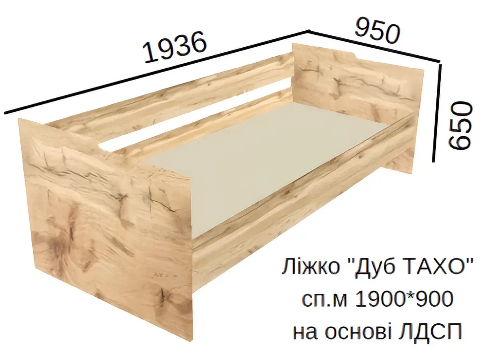Дитяче ліжко-горище Bed-Room №3 Viorina DEKO корпус білий фото 40