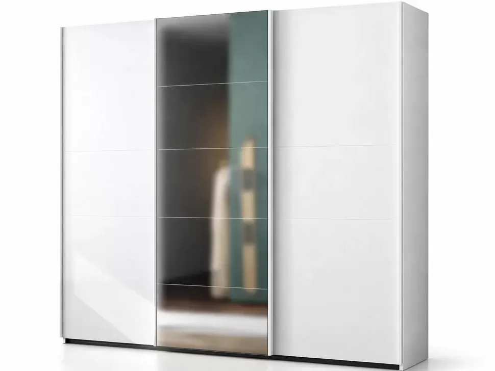 Шафа-купе ErgoSens Lux 9 Екр-1 2700х2400х600 тридверна Константа купити в Києві – Київ-Меблі™