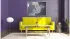 Желтый диван Купер ШИК Галичина еврокнижка