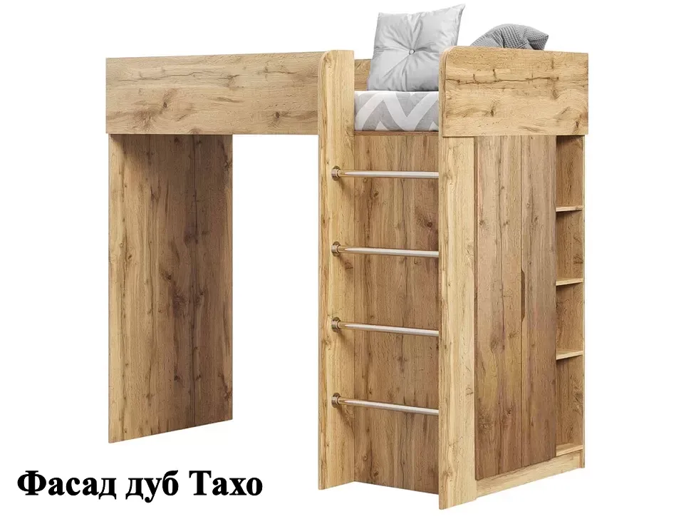 Ліжко-Гірка Дуб Тахо Дитяче ліжко-горище Bed-Room №3 Viorina DEKO дуб Тахо