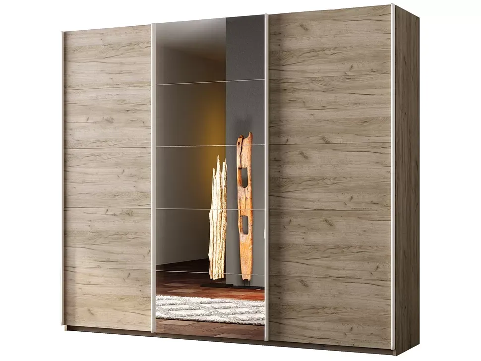 2 Кат Дуб Крафт Сірий Шафа-купе ErgoSens Lux 1 Екр-1 2100х2400х667 тридверна Константа 2 Кат Дуб Крафт Сірий Шафа-купе ErgoSens Lux 1 Екр-1 2100х2400х667 тридверна Константа