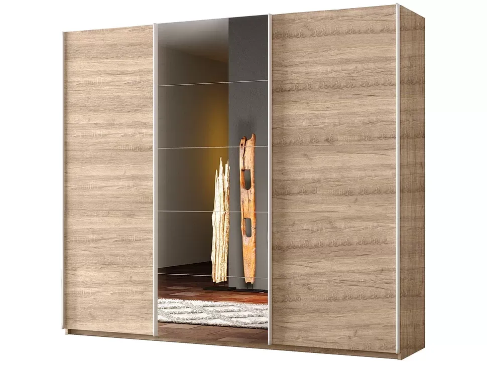 2 Кат Дуб Сонома Шафа-купе ErgoSens Lux 1 Екр-1 2100х2400х667 тридверна Константа 2 Кат Дуб Сонома Шафа-купе ErgoSens Lux 1 Екр-1 2100х2400х667 тридверна Константа