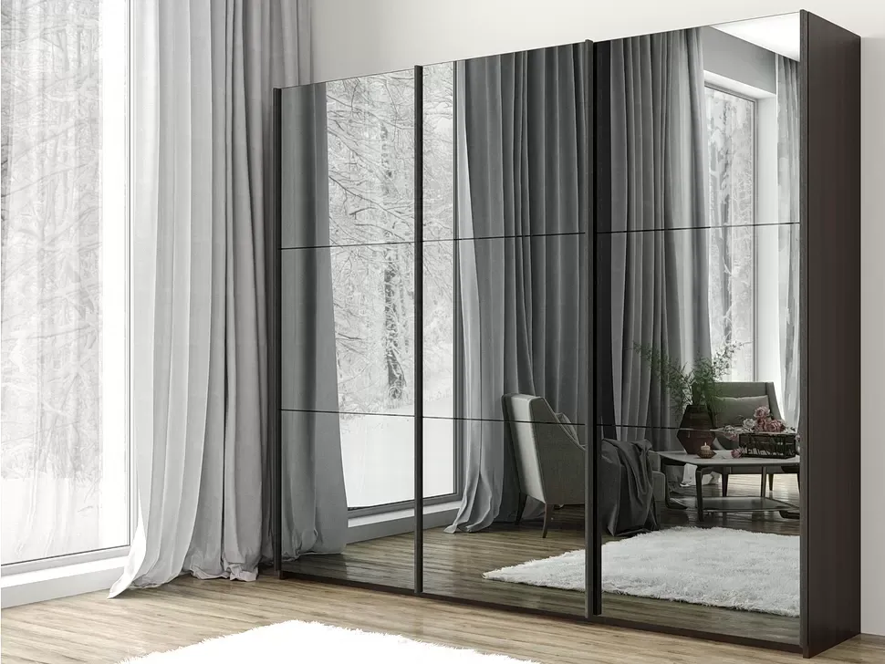 Шафа-купе ErgoSens Lux 10 Екр-1 2100х2400х667 тридверна Константа фото 2 Шафа-купе ErgoSens Lux 10 Екр-1 2100х2400х667 тридверна Константа фото 2