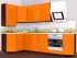 Оранжевая угловая кухня Color-MIX VIP-Master 2700x1300 Оранжевая угловая кухня Color-MIX VIP-Master 2700x1300