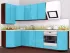 Голубая угловая кухня Color-MIX VIP-Master 2700x1300 Голубая угловая кухня Color-MIX VIP-Master 2700x1300