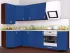 Синяя угловая кухня Color-MIX VIP-Master 2700x1300 Синяя угловая кухня Color-MIX VIP-Master 2700x1300