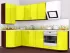 Желтая металлик угловая кухня Color-MIX VIP-Master 2700x1300 Желтая металлик угловая кухня Color-MIX VIP-Master 2700x1300