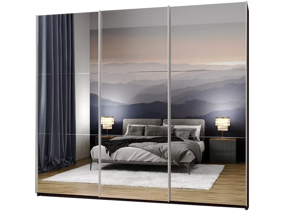 Шафа-купе ErgoSens Lux 12 Екр-1 2100х2400х667 тридверна Константа купити в Києві – Київ-Меблі™ Шафа-купе ErgoSens Lux 12 Екр-1 2100х2400х667 тридверна Константа купити в Києві – Київ-Меблі™