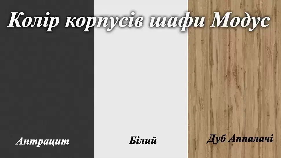 Шафа розпашна скло Графіт 3000х530х2730 Модус Віп-Майстер фото 5 Шафа розпашна скло Графіт 3000х530х2730 Модус Віп-Майстер фото 5