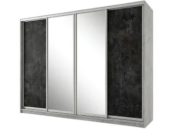 Шкаф-купе четырехдверный Стандарт с зеркалом Вип-Мастер 2500x600x2400 2,5 метра – купить в Киеве от производителя, доставка, оплата, гарантия Киев-Мебель™ Шкаф-купе четырехдверный Стандарт с зеркалом Вип-Мастер 2500x600x2400 2,5 метра – купить в Киеве, от производителя, доставка, оплата, гарантия Киев-Мебель™