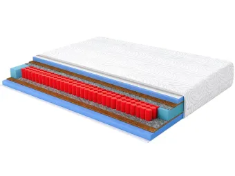 Матрас Епсилон Браво гибридный Pocket Spring с кокосом, зима-лето – купить в Киеве, от производителя, доставка, оплата, гарантия Киев-Мебель™