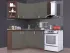 Серая Угловая кухня Мода VIP-Master 2,7 (1,4x1,3)