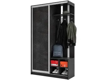 Шкаф-купе прихожая Альфа ДСП Вип-Мастер 1200x450x2200 1,2 метра – купить в Киеве от производителя, доставка, оплата, гарантия Киев-Мебель™ Шкаф-купе прихожая Альфа ДСП Вип-Мастер 1200x450x2200 1,2 метра – купить в Киеве, от производителя, доставка, оплата, гарантия Киев-Мебель™