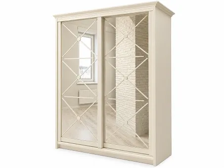 Шкаф-купе двухдверный Рим-Венециано Вип-Мастер 1500x600x2400 1,5 метра