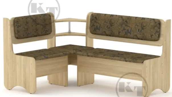 Кухонний куточок Софія штучна шкіра Бронза Компаніт Кухонний куточок Софія штучна шкіра Бронза Компаніт