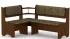 Кухонний куточок Софія штучна шкіра Бронза Компаніт Кухонний куточок Софія штучна шкіра Бронза Компаніт