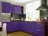 Сиреневый металлик угловая кухня Color-MIX VIP-Master 2600x2140x2000