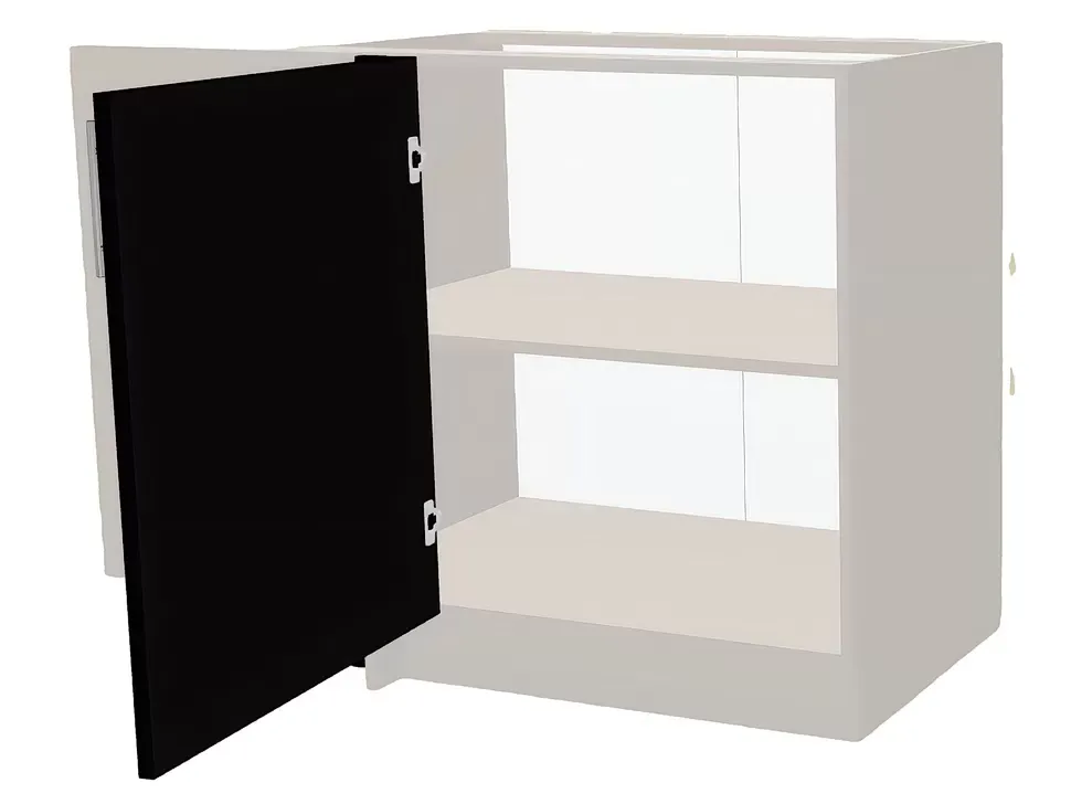 Открытая нижняя угловая тумба НСЩ 1200x820x600 для кухни Рост™