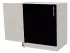 Нижняя угловая тумба НСЩ 1200x820x600 для кухни Рост™