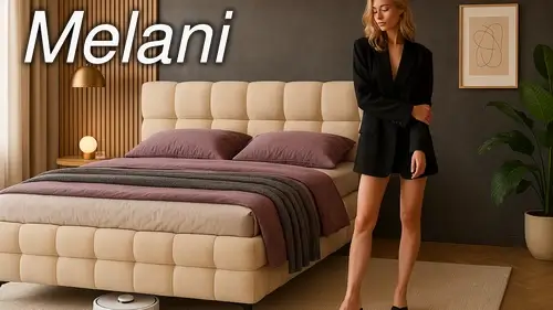 Melani 160×200 с матрасом Константа двуспальная кровать фабрики Константа